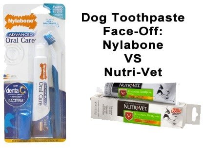 nylabone vs nutrivet dog toothpaste