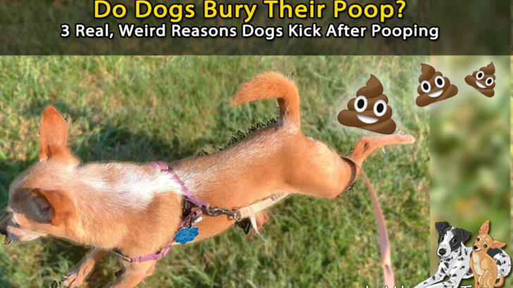 Do Dogs Bury Their Poop? The 3 Unexpected Reasons Dogs Kick After Pooping